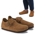 ビルケンシュトック BIRKENSTOCK シューズ クロッグ メンズ レディース London ロンドン スエードレザー ミンク レギュラー幅 ナロー幅 1023519 1023650