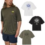  The * North * лицо THE NORTH FACE футболка короткий рукав Rush Guard мужской Short рукав вода гладкий чай NT12648 [M рейс 1/1]