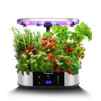 JustSmart гидропонная культура комплект салон гидропонная культура модный огород выращивание рассады комплект LED с подсветкой таймер круговорот тип pon план p затенитель от солнца. высота настройка 