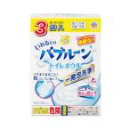 らくハピ いれるだけバブルーン トイレボウル トイレの洗浄剤 180g×3袋 トイレ掃除 こすらない 泡 洗剤 排水管 大掃除