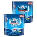 ショッピング食洗機 洗剤 Finish まとめ買いフィニッシュ 食洗機 洗剤 オールインワン プレミアム パワーボールキューブ 42個入 ×2袋