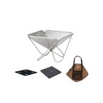 Snow Peak(スノーピーク) (snow peak) 焚火台Lスターターセット SET-112S ステンレス キャンプ アウトドア