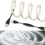 Rye LED полоса свет DC5V COB лента свет костюм гибкий высокая плотность LED лента свет 0.5m 320LEDs/m белый свет цвет 6