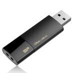  силикон энергия USB память 128GB USB3.0 раздвижной Blaze B05 черный SP128GBUF3B05V1K