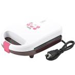 タマハシ(Tamahashi) 耳まで焼ける ホットサンドメーカー ハーフサイズ ミッフィー柄 トースト 朝食 ミッフィー DB-207