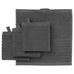 IKEA/ Ikea VAGSJON: полотенце носовой платок 30x30 cm 4 шт. комплект темно-серый (203.536.23)