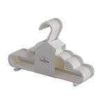 PUPPAPUPO ベビー&キッズ ハンガー 15本セット 【クラウド】 収納 おしゃれ ベビー キッズ サイズ お洗濯 マルチ