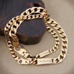 ショッピングイニシャル 刻印無料 イニシャルブレスレット 喜平ブレスレット ゴールドブレスレット K18 18金