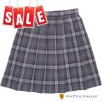 [ ограниченное количество ][ outlet ]SKR57 подлинный лето. снег ~ серый проверка summer юбка [ возвращенние товара не возможно ]