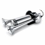 12V 24V двоякое применение Shinkansen звуковой сигнал одиночный камера eko - звуковой сигнал yan ключ звуковой сигнал мотоцикл грузовик демонстрационный рузовик . звук 120dB Claxon труба универсальный 2 полосный серебряный 