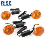  Kawasaki ZEPHYR400 ZEPHYRχ ZR400 оригинальный модель передний задний указатель поворота Short модель передний и задний в комплекте гильза type металлизированный хром orange янтарь Zephyr kai 