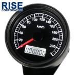  для мотоцикла электрический LED спидометр 240km/h 60mm Harley черный одометр счетчик пробега индикатор custom Dyna Softail замена ремонт 