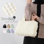 トートバッグ レディース 小さめ ミニ 軽量 ハンドバッグ ポコポコ ポップコーン 軽い おしゃれ ポケット ファスナー 裏地付き かわいい シンプル プレゼント