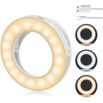  собственный .. свет собственный ..LED фары со светящимися кольцами смартфон свет собственный .. пассажирский свет фотосъемка для свет 3 цвет нет -ступенчатый style свет режим высокая яркость освещение USB зарядка зажим тип 3500K-6500K собственный ..