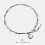  лев Heart LEO ножной браслет wink Figaro цепь хирургический нержавеющая сталь 316L металл аллергия соответствует 03AN002CSV LION HEART нержавеющая сталь ножной браслет 