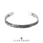  лев Heart HAWAIIAN cut наружный браслет хирургический нержавеющая сталь ( запястье вокруг размер 14cm~17cm передний и задний (до и после) ) 03BA018ASV LION HEART мужской 