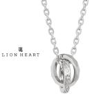 ショッピングLION ライオンハート LH-1 タテガミ ダブルリング ネックレス フラグメント サージカルステンレス (シルバー) 金属アレルギー対応 03NE069ASV  LION HEART メンズ