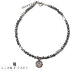  лев Heart LEO # бисер ножной браслет 2023 год модели TYPE Dhema тугой ( свет черный ) латунь 1AN044D0HE [ пара шея размер 23cm до ]