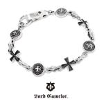 ロードキャメロット シルバーブレスレット クロスモチーフ LC1321 20  Lord Camelot 誕生日 ギフト ブランド ケース付き