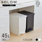 ゴミ箱 45リットル SOLOW ペダルオー