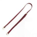 ザネラート Zanellato カーフレザー バッグ用ショルダーストラップ ボルドー RED （最長）130ｃｍ　（最短）97ｃｍ