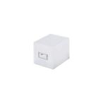  Like itolike-it место хранения box вход место хранения стойка для обуви выдвижной ящик кейс для хранения примерно ширина 14.5x внутри 20.1x высота 14.5cm белый сделано в Японии MX-70 носовой платок карман ti