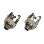  стерео Jack 6.35mm ввод / вывод для открытый Jack женский phone штекер для эффектор собственное производство для гитара * основа для (2 шт. комплект )