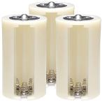 KAUMO одиночный 3 батарейка .3шт.@ inserting одиночный 1 батарейка . делать батарейка проставка (3 шт. комплект ) высокая прочность батарейка конверсионный адаптор 