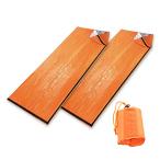  Survival сиденье экстренный to нагрев сиденье не обычно покрывало комплект 2 листов уличный легкий защищающий от холода теплоизоляция место хранения сумка .. предотвращение бедствий товары несчастье альпинизм эвакуация g