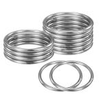 12 упаковка Dream catcher кольцо диаметр 2" нержавеющая сталь mak ламе lease цветочный раунд кольцо metal уплотнительное кольцо обруч DIYwe DIN масло / орнамент / Chris 