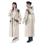 [Haikawi] レインコート 自転車 超軽量＆速乾 カッパ リュック対応/反射テープ 多機能 ポンチョ 通勤通学 防風防水 男女兼用 収納袋付き