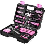 DEKO набор инструментов 42 пункт Home набор инструментов работа набор инструментов мебель. сборка дом. для техобслуживания семья ремонт DIY для tool комплект ( розовый 