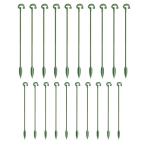 園芸支柱 植物支柱 20本組 花ささえ スライド支柱 観葉支柱 花支柱 ガーデニング用支柱 つる性植物 花支え 観葉植物 支柱棚 フラワースタンド 胡蝶蘭観葉支柱 誘