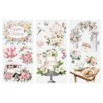 HICOHAND craft для транскрипция бумага, 3 сиденье свадьба пейзаж Thema потертость установка транскрипция стикер дерево мех Bick стекло DIY Home офис оборудование орнамент для 