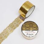 日本製GR-4076カミイソ*SAIENマスキングテープ*レガンス 金箔 20mm*3m