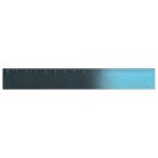ショッピングTHIS ラダイト 定規 THIS INDUSTRIAL A6063 Ruler ブラック/ターコイズ LDTI-AR-0107