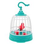 NOLITOY клетка для птиц игрушка длиннохвостый попугай щебетать птица игрушка пластиковый inter laktib. голос . Mini клетка для птиц детский подарок оптимальный зеленый 