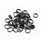  широкий канцелярская резинка 30 шт. комплект резинка эластичность ширина 5mm внутренний диаметр 15mm.. упаковка частота упаковка шнур кольцо фиксация для единство Raver частота семья офисный офисная работа сопутствующие товары чёрный 