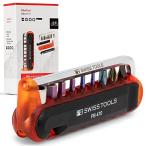 pi- Be acid табурет z(PB Swiss Tools) 470RedCBB мотоцикл набор инструментов (9 шт. комплект ) красный (BOX) 470REDCBB