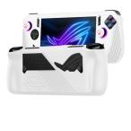 Rog Ally X 保護ケース Mosasa シリコン製 キズ防止 耐久性 耐衝撃 ノンスリップ 完全保護カバー 親指グリップキャップ2枚 滑り止め 傷防止 収納と持ち運びに便