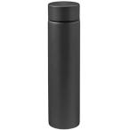 丸辰(Marutatsu) 水筒 ミニ マグボトル 真空2層 保温 保冷 小さめ スリム で おしゃれ な ステンレスボトル ブラック 220ml 35070BK