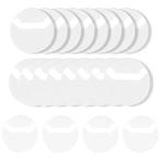 缶バッジカバー 30枚入り 透明 缶バッジ 収納 保護カバー 高い透明性 丸型 コレクション ディスプレイ (44mm)