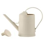 I'm so happy じょうろ おしゃれ 室内 大容量 北欧 アンティーク ジョウロ 観葉植物 園芸 ガーデニング (ホワイト)