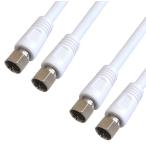 S-5C-FB антенна кабель 0.3m(30cm) 4K8K(3224MHZ). цифровое радиовещание, BS, CS,CATV радиовещание соответствует 5C такой же ось обе стороны F type винтового типа коннектор распорка / распорка модель 2 шт. входит . ho wai