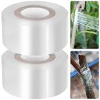  контактный . дерево лента контактный дерево лента садоводство лента 3CM * 150M 2 шт. комплект царапина . обрезка уплотнительная лента контактный . дерево эластичность лента PE плёнка эластичность лента сад ba Индия te-