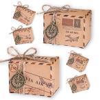 Lo=s Pique 50 штук подарочная коробка маленький упаковка сладости - box? коробка аксессуары сладости коробка маленький подарок Valentine ( compass )