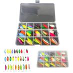 スプーン ルアー セット 2g 3g ケース付き トラウトルアー 渓流 管釣り ニジマス ヤマメ イワナ トラウト バス ルアーセット