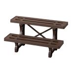  цветок подставка 2 уровень 60cm ширина шоко Brown 