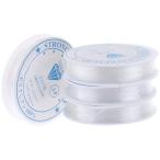  силикон резина браслет 4 штук входит резина Power Stone резина кристалл. линия бисер для crystal нить прозрачный резина нить бисер тросик DIY ручная работа ювелирные изделия тросик (