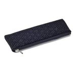 .. пакет печать . style пенал type мир рисунок сделано в Японии застежка-молния тип четки пакет * предметы для домашнего буддийского алтаря место хранения оптимальный ( лен. лист чёрный * чёрный )